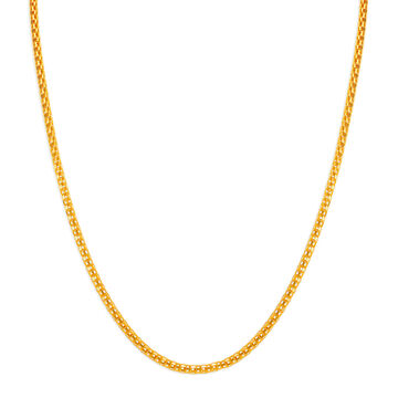 Opulent Gold Box Chain for Men