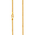 Opulent Gold Box Chain for Men,,hi-res 2