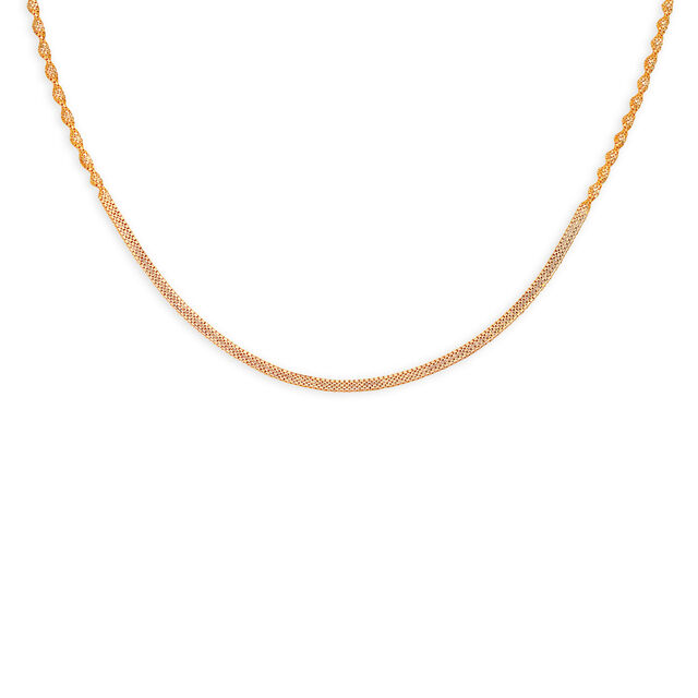 Elaborate Geometric Gold Chain,,hi-res
