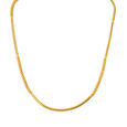 Divine Yellow Gold Square Link Chain 