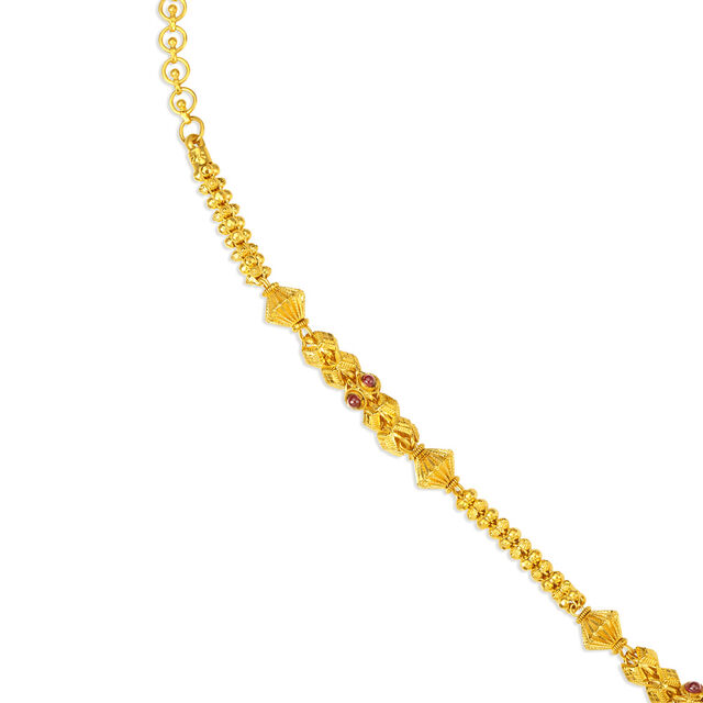 Intricate Patterned Gold Chain