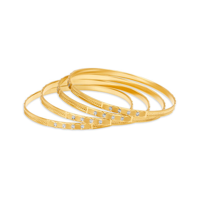 Exquisite Gold Bangle 