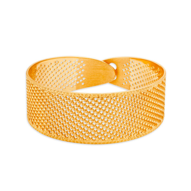 Dazzling Gold Bangle 