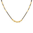 Carved Beads Mangalsutra 