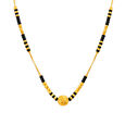 Carved Ball Mangalsutra 