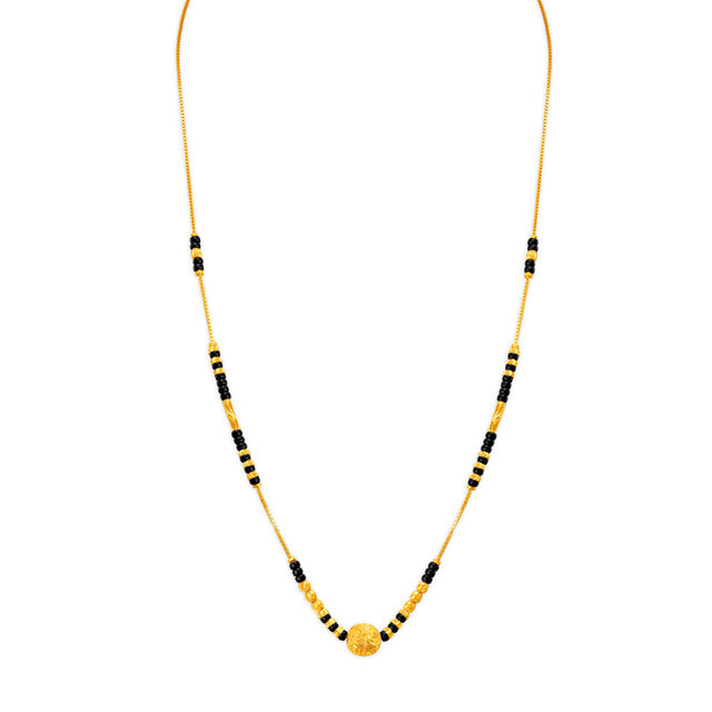 Carved Ball Mangalsutra 2