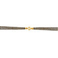 Whimsical 22 Karat Yellow Gold Beaded Cylinder Mangalsutra 3