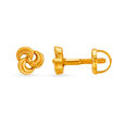 Contemporary 22 Karat Yellow Gold Swirl Drops,,hi-res 4