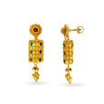 Striking Meenakari Gold Drop Earrings 2