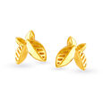 Quirky Butterfly Gold Stud Earrings,,hi-res 
