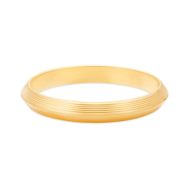 Striated Gold Kada 