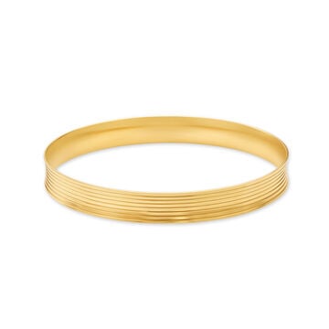 Minimalistic Gold Kada for Men