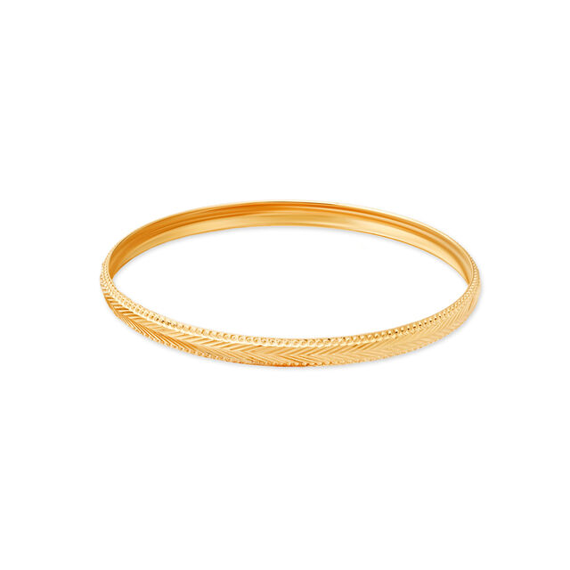Sophisticated Yellow Gold Arrow Bangles,,hi-res 2
