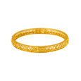 Royal Yellow Gold Coronet Bangles 2