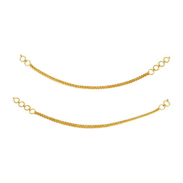 Subtle 22 Karat Yellow Gold Chain Mattal 