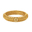 Antique Detailing Gold Bangles 2