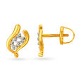 Dew drop Gold Pendant and Earrings Set,,hi-res 4