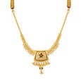 Rhombic Gold Necklace Set,,hi-res 2
