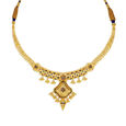 Traditional Yellow Gold Filigree Necklace and Earrings Set,,hi-res 2
