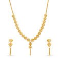 Romantic Gold Necklace Set,,hi-res 