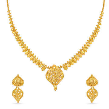 Filigree Work Gold Set