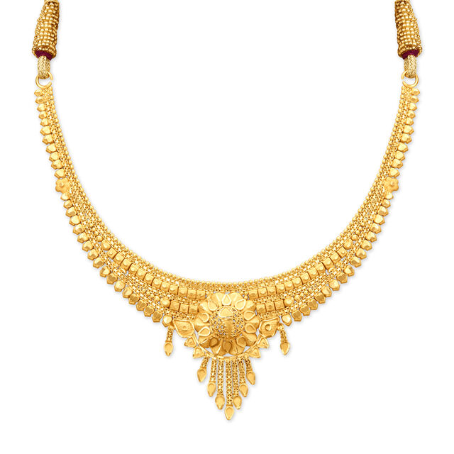 Tanishq Gold Necklace Set,,hi-res 2
