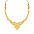 Impressive Gold Necklace Set for the Bengali Bride,,hi-res 2