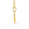 Powerful Om Gold Pendant 2