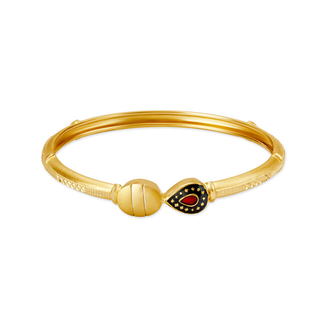 Sublime Gold Bangle,,hi-res 