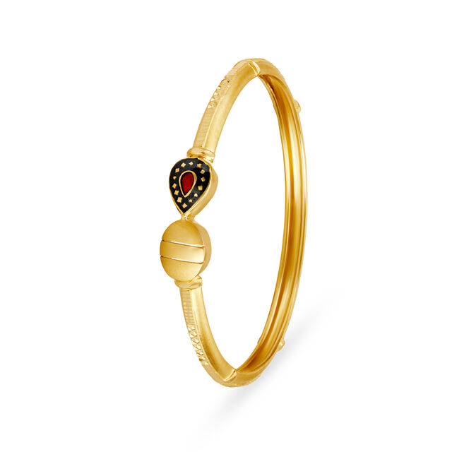 Sublime Gold Bangle,,hi-res 2