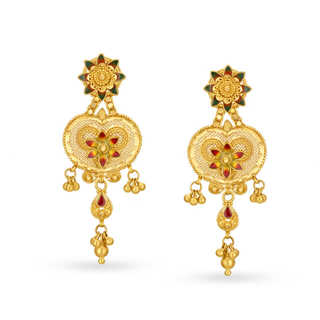 Magnificent Gold Neckwear Set for the Bengali Bride