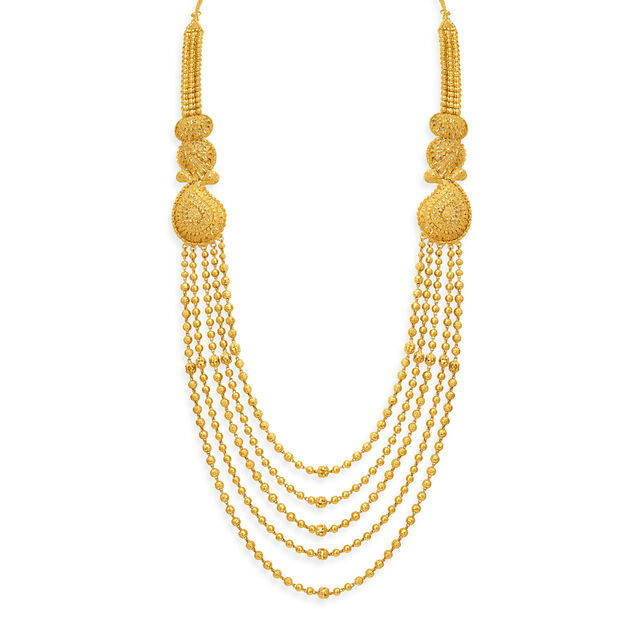 Exquisite Gold Necklace Set,,hi-res 2