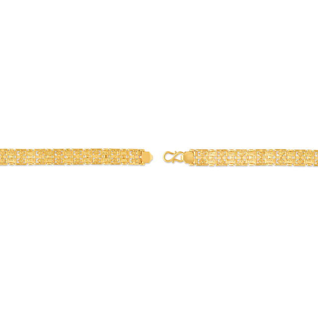 Dazzling Gold Bracelet For Men,,hi-res 2