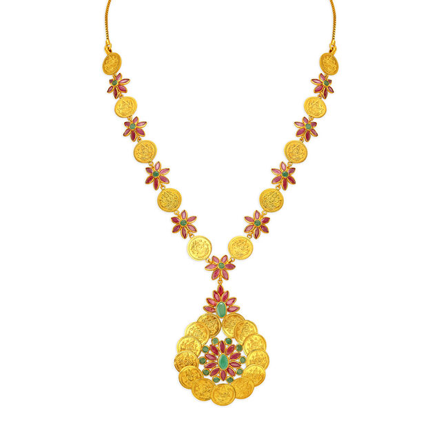 Tanishq Gold Necklace Set,,hi-res 2