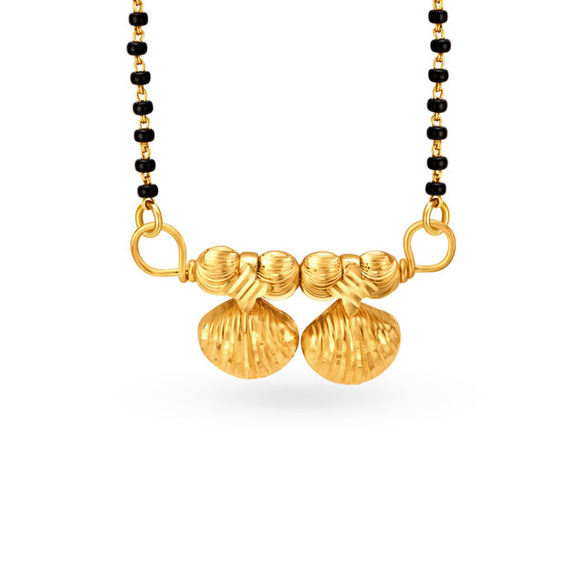 Graceful Gold Mangalsutra Pendant 