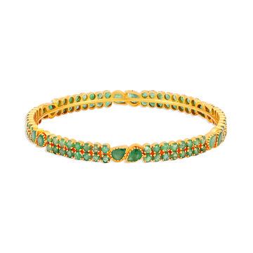 Parna Emerald Bangle