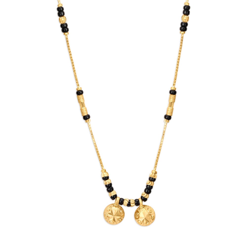 Tanishq mangalsutra design gold with price discount
