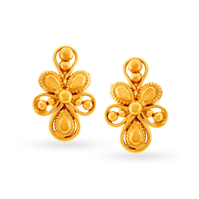 22 Karat Timeless Gold Studs 