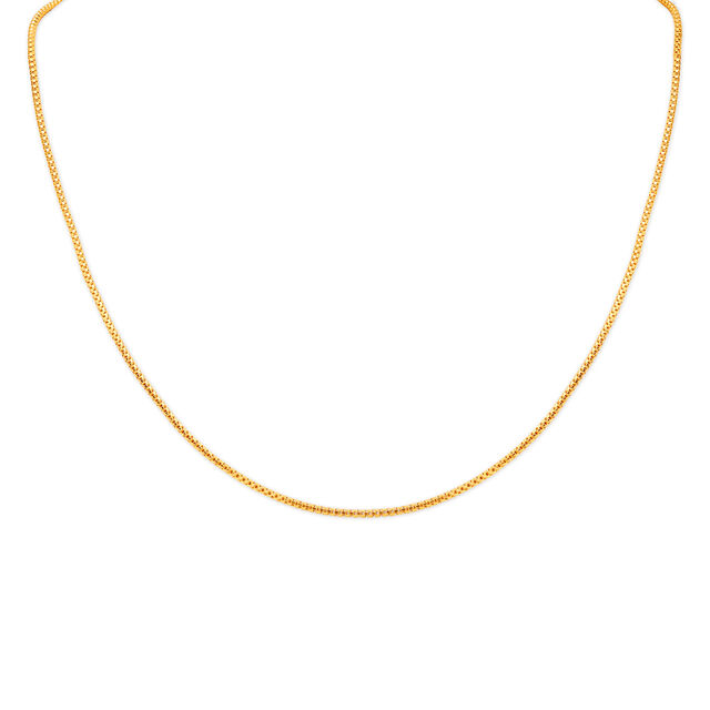 Gold Foxtail Chain for Kids,,hi-res 