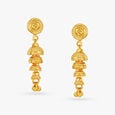 Beguiling 22 Karat Yellow Gold Overlapping Bell Jhumkas,,hi-res 