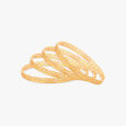Subtle Elegance Gold Bangles 