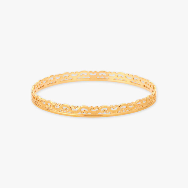 Subtle Elegance Gold Bangles 2