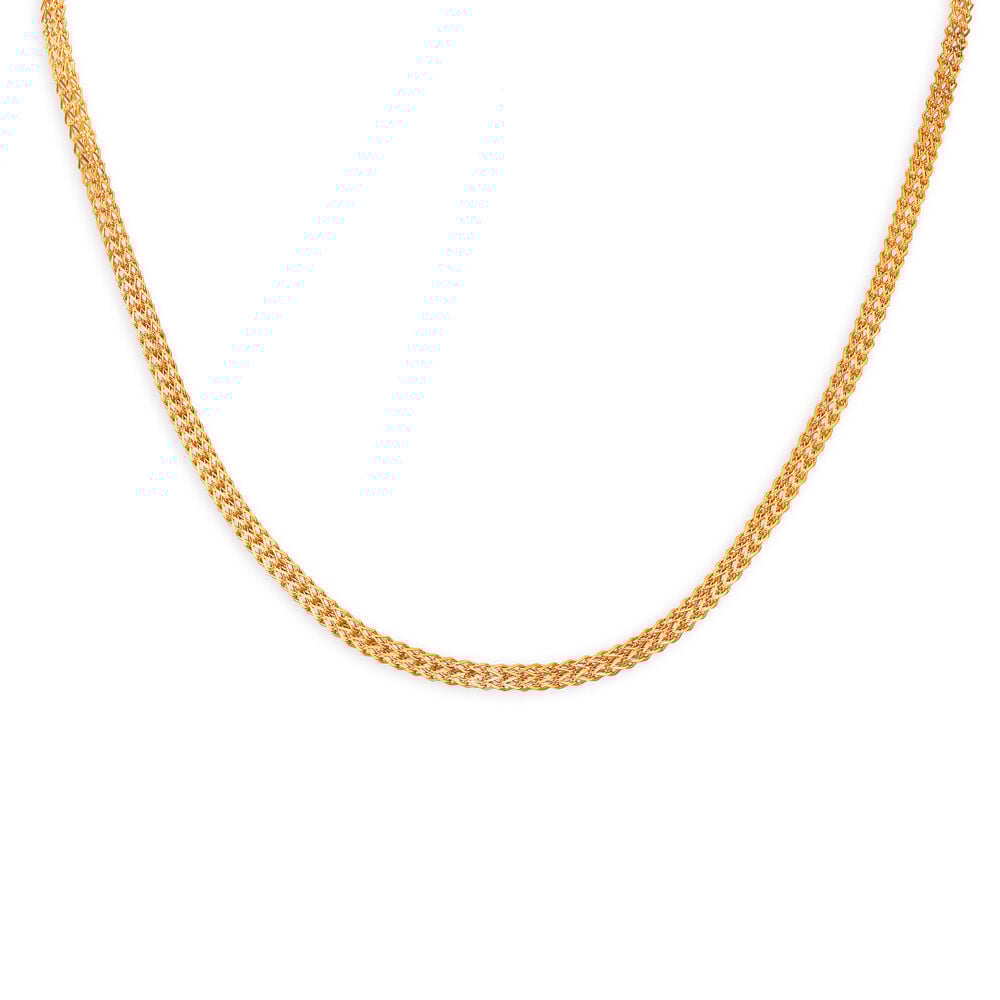 Buy Elegant Criss Cross Gold Chain for Men at Best Price Tanishq US