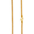 Elegant Criss Cross Gold Chain for Men,,hi-res 2