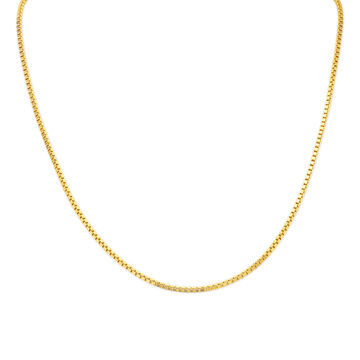 Subtle Gold Box Chain