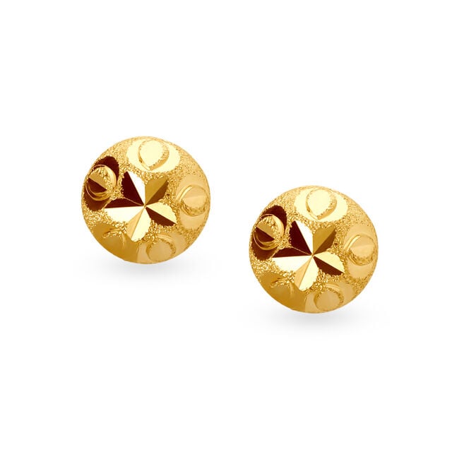 Delicate 22 Karat Yellow Gold Beaded Drops,,hi-res 3