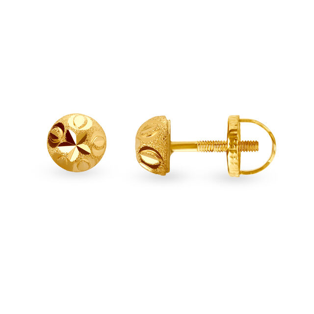 Delicate 22 Karat Yellow Gold Beaded Drops,,hi-res 4