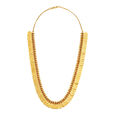 Traditional Ruby Embellished Gold Haaram,,hi-res 