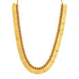 Traditional Ruby Embellished Gold Haaram,,hi-res 2