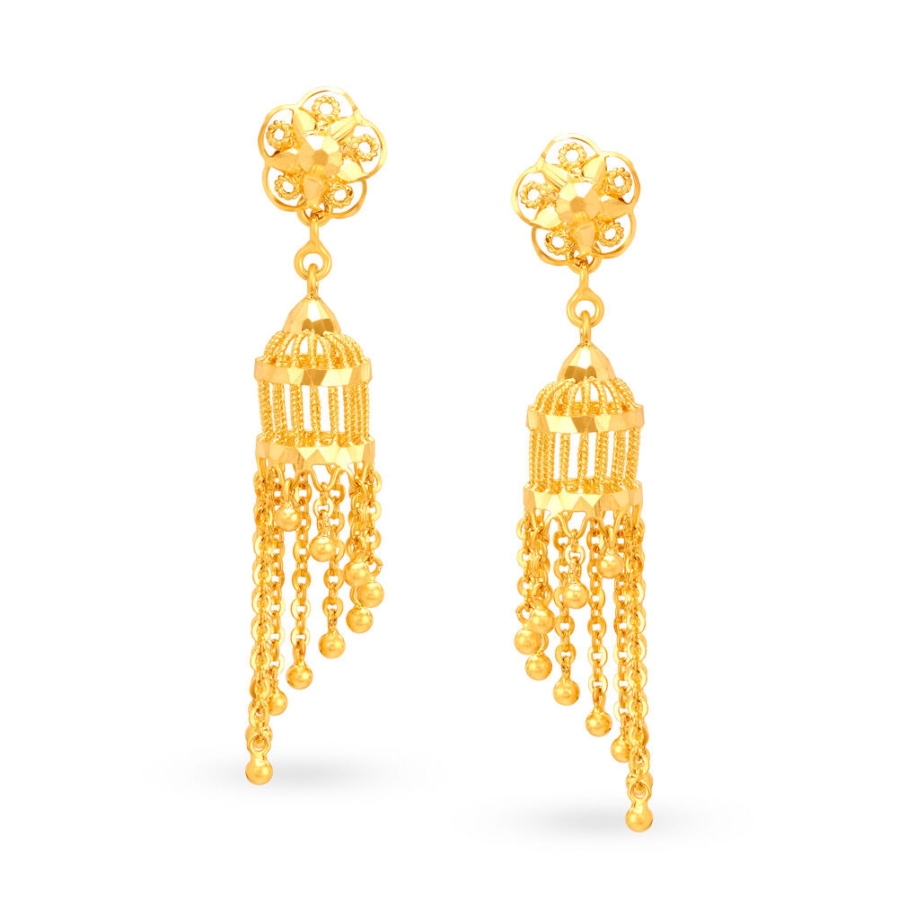 Gold jhumka cost clearance
